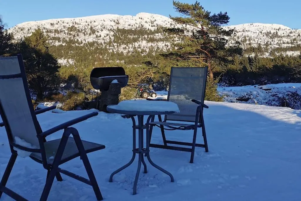 Alone In The Woods With Your Own River Nearby Fitjar Ferienhaus