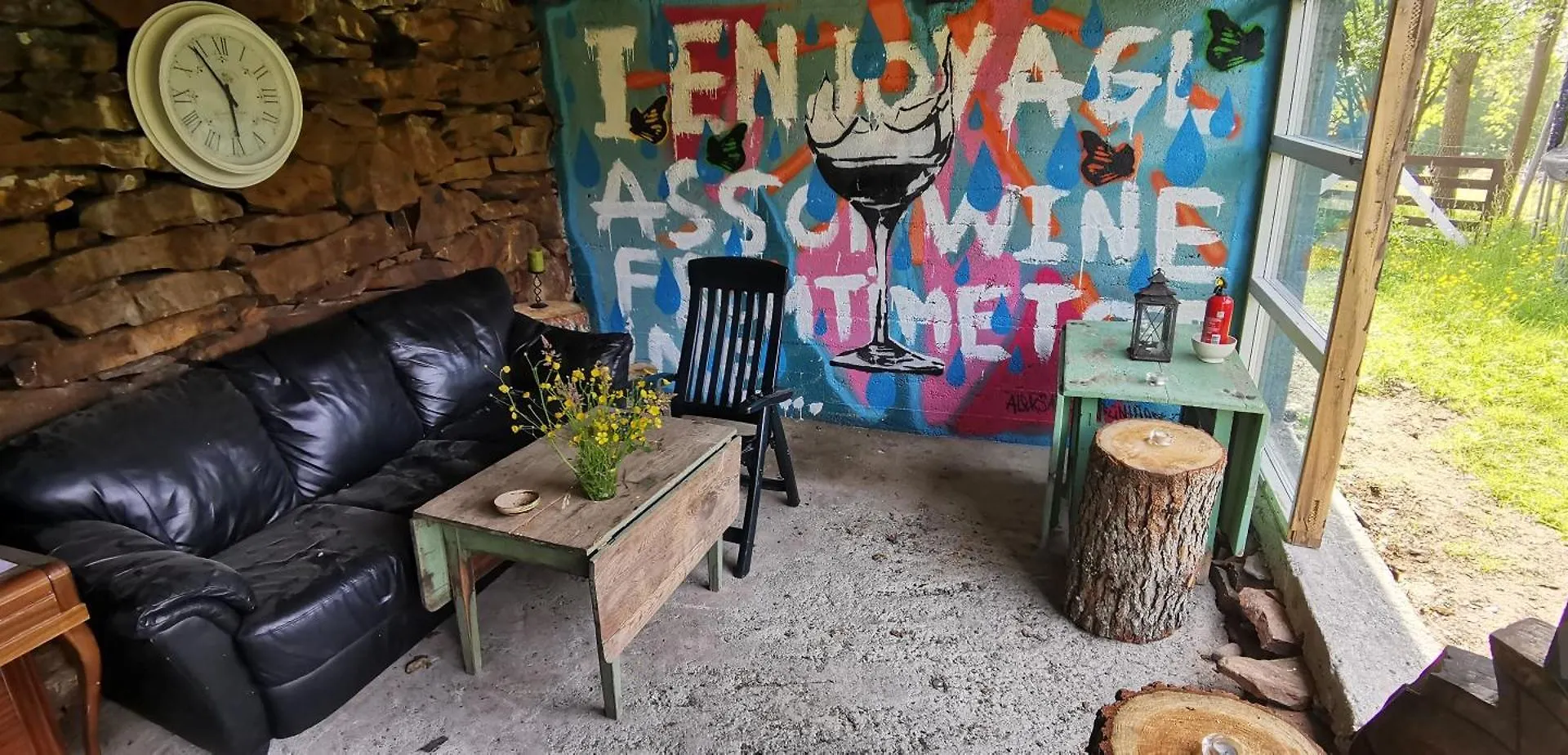 Ferienhaus Alone In The Woods With Your Own River Nearby Fitjar