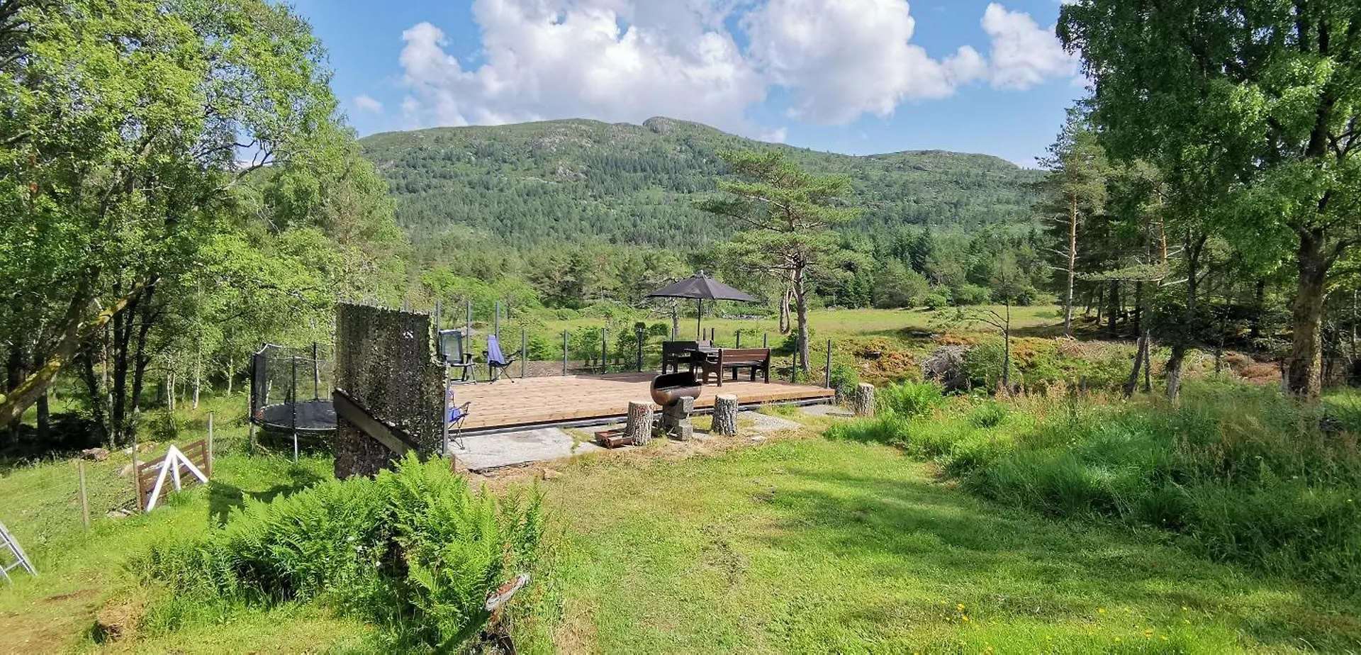 Alone In The Woods With Your Own River Nearby Fitjar Norwegen